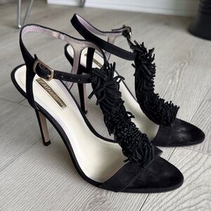 BCBG Faux Suede Heels